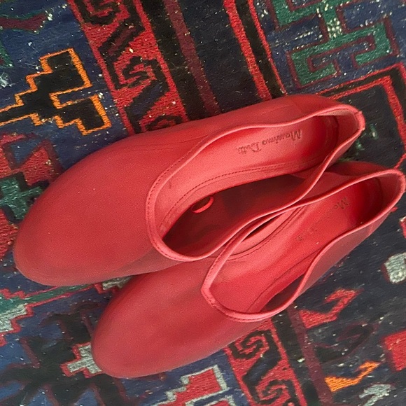 Massimo Dutti red mesh flats ! - Picture 2 of 3
